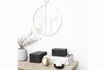 Miniature Grand miroir en laiton The Loop 2