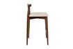 Miniature Grand tabouret de bar en bois foncé Mandela 2