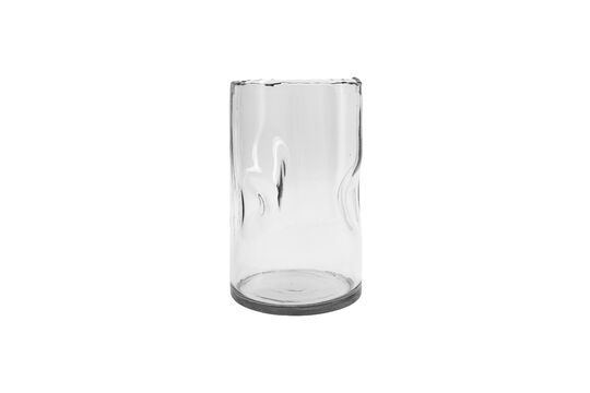 Grand vase en verre transparent Clear Détouré