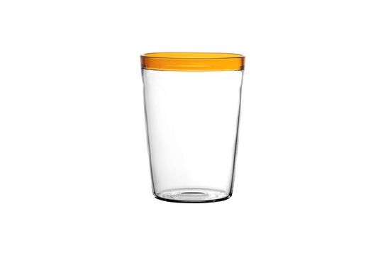 Grand verre à eau en verre ambre Tarifa