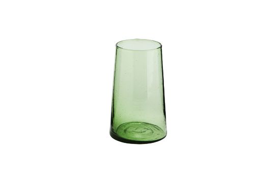 Grand verre à eau en verre vert Balda