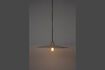 Miniature Grande suspension en rotin beige Balance 2