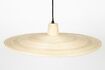 Miniature Grande suspension en rotin beige Balance 7