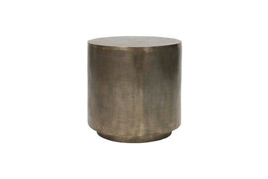 Grande table basse en aluminium doré Rota Détouré