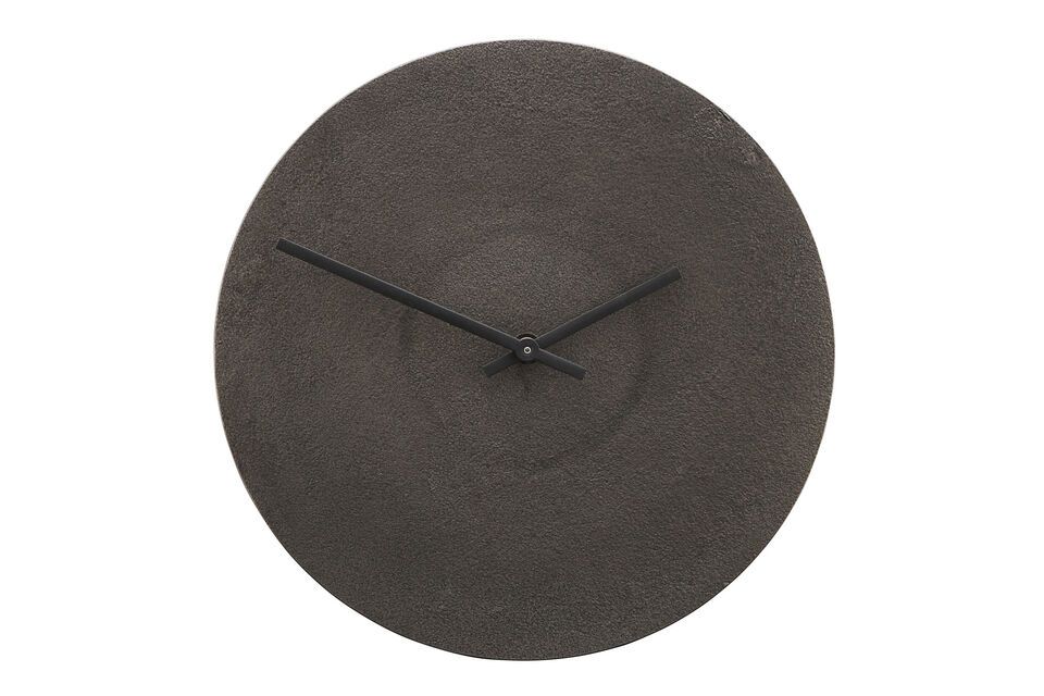 Horloge en aluminium gris Thrissur House Doctor