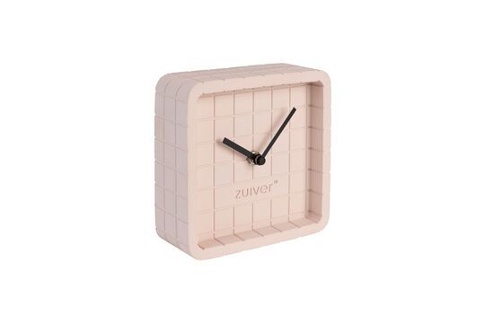 Horloge en béton rose Cute Détouré