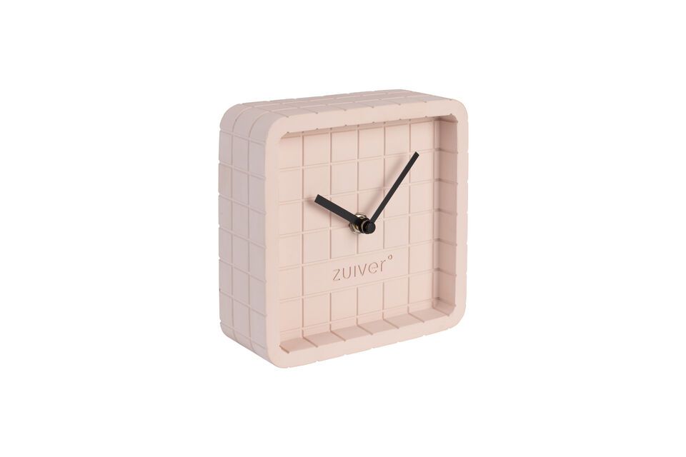 Horloge en béton rose Cute Zuiver