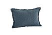 Miniature Housse de coussin en coton bleu Quilt 1