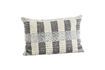 Miniature Housse de coussin en coton gris Cugris 1