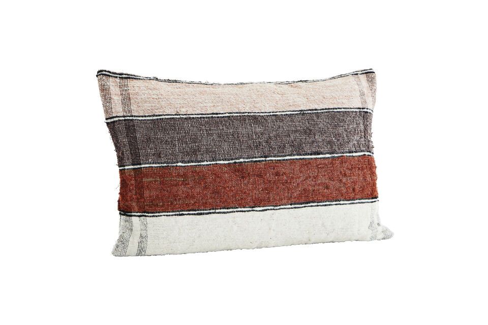 Housse de coussin en soie recyclée multicolore Silked Madam Stoltz