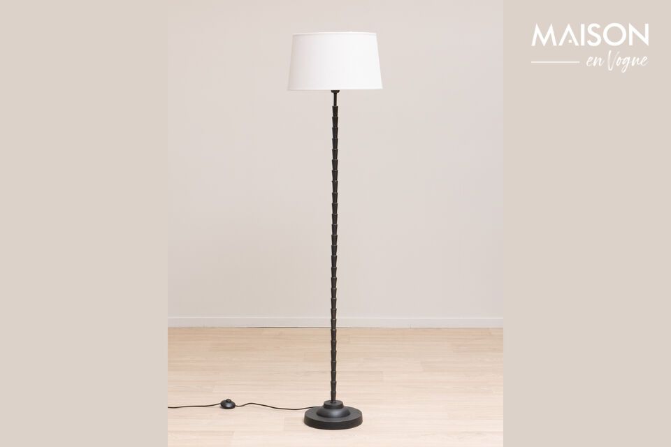 Lampadaire en aluminium noir Slim Chehoma