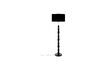 Miniature Lampadaire en aluminium noir Totem 6