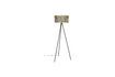 Miniature Lampadaire en bois de bambou beige Isla 3