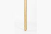 Miniature Lampadaire en bois de bambou blanc Fan 14