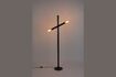 Miniature Lampadaire en fer noir Hawk 1