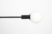 Miniature Lampadaire en fer noir Sirius 11