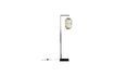 Miniature Lampadaire en tissu blanc Ming 1