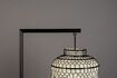 Miniature Lampadaire en tissu blanc Ming 4