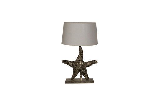 Lampe à poser en aluminium gris Mer Détouré