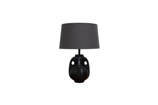 Lampe à poser en aluminium noir Biblo Détouré