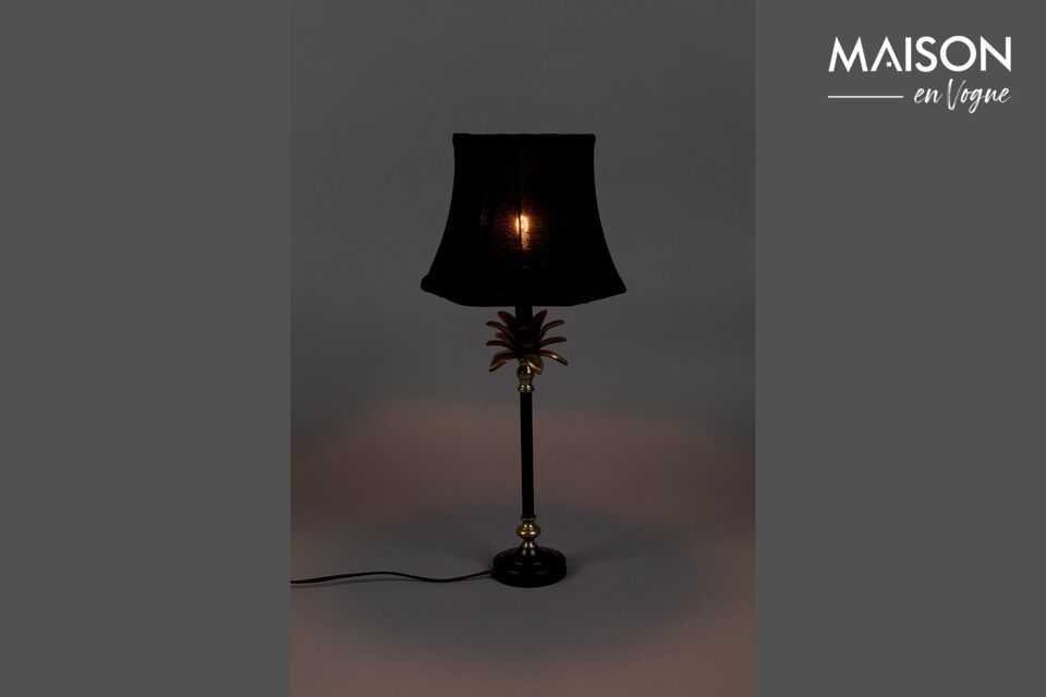 Lampe à poser en aluminium noir Cresta DutchBone