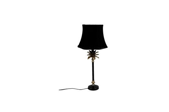 Lampe à poser en aluminium noir Cresta Détouré