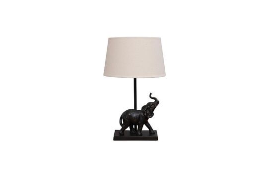 Lampe à poser en aluminium noir Elephant Détouré