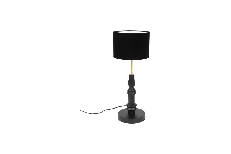 Lampe à poser en aluminium noir Totem Zuiver