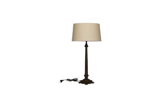 Lampe à poser en bois foncé Lilith Détouré