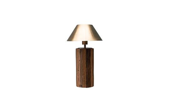 Lampe à poser en bois foncé Natuka Détouré