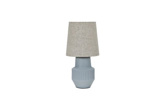 Lampe à poser en céramique bleu clair Noam