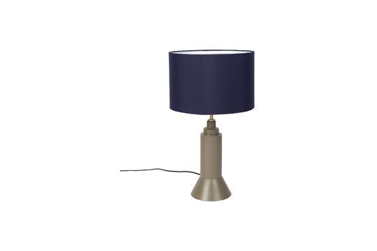 Lampe à poser en fer bleu Dark Détouré