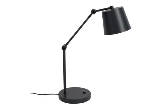 Lampe à poser en fer noir Hajo Détouré