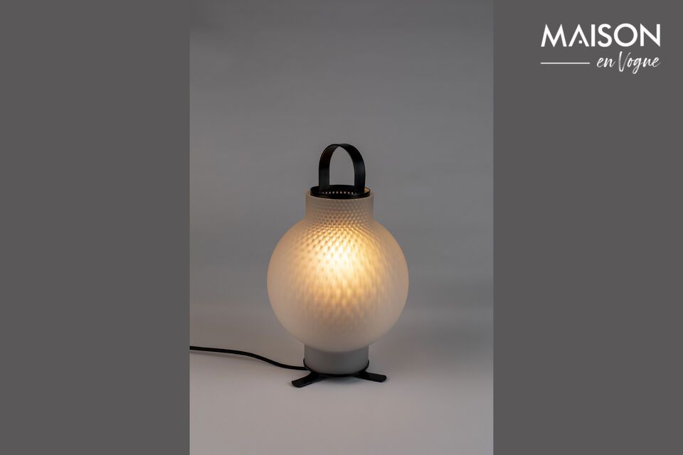 Lampe à poser en fer noir Nomad Zuiver