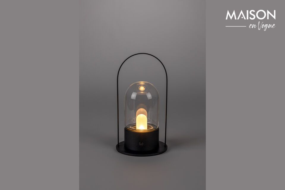 Lampe à poser en fer noir Smarty Zuiver