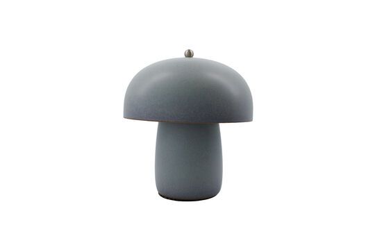 Lampe à poser en grès gris Moss Détouré