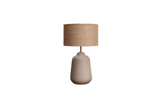 Lampe à poser en grès taupe Punch Détouré