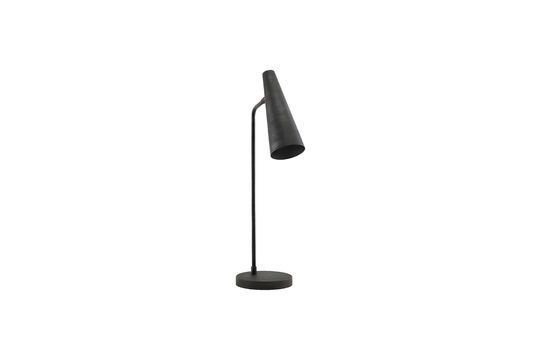 Lampe à poser en laiton noir Mat Détouré