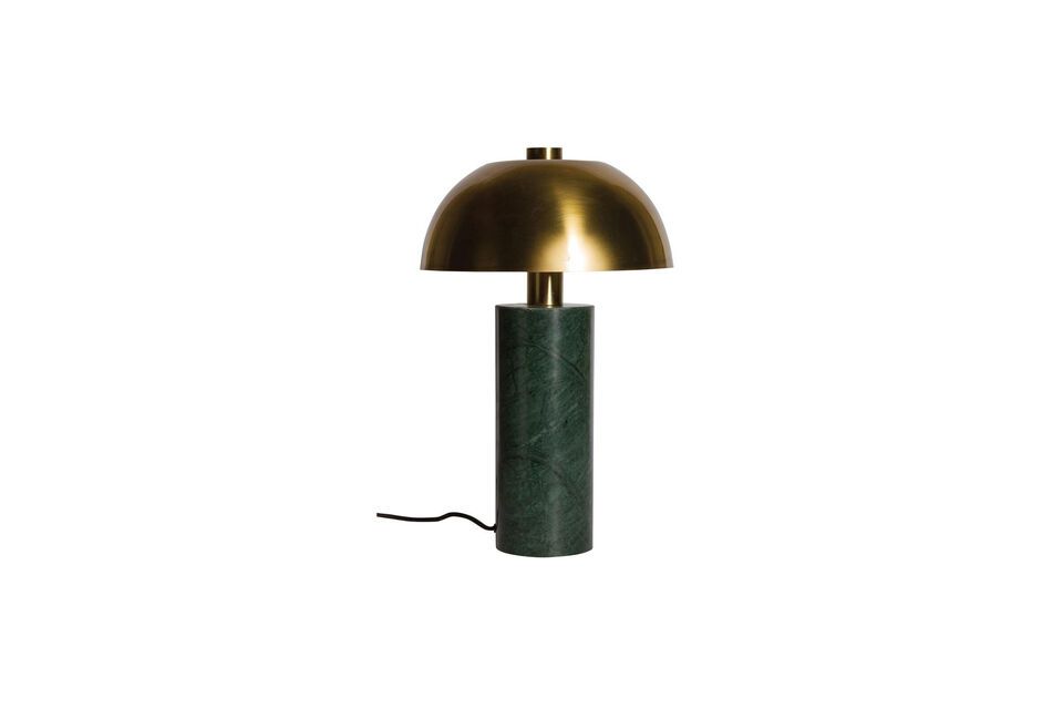 Lampe à poser en marbre vert Eva Chehoma