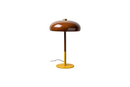 Lampe à poser en métal marron Billie Détouré