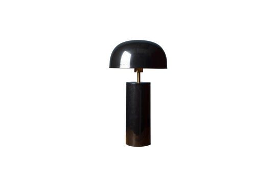 Lampe à poser en métal noir Nouveau Détouré