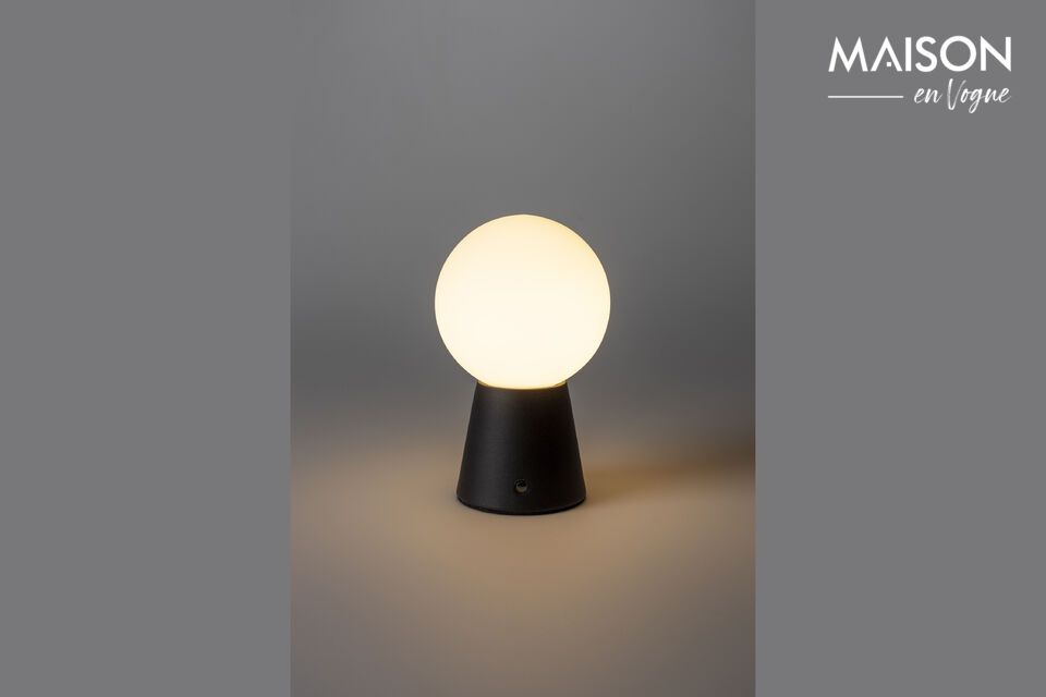 Lampe à poser en métal noir Stellar Zuiver