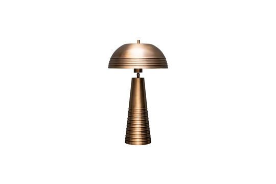 Lampe à poser en métal or Champignon-Z Détouré