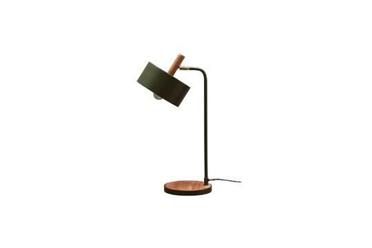 Lampe à poser en métal vert Olive Détouré