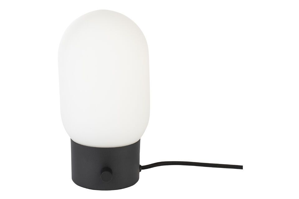 Lampe à poser en verre noir Urban Charger Zuiver