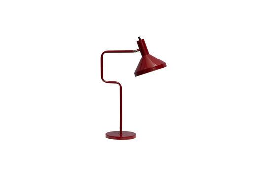 Lampe de bureau en métal rouge Baltimore Détouré