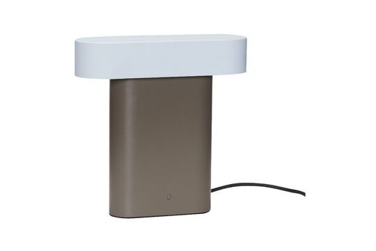 Lampe de table en métal marron Sleek Détouré