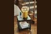 Miniature Lampe de table en verre ambre Podium 2