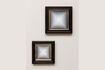 Miniature Lot de 2 miroirs en bois noir Antiques 2