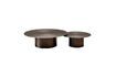 Miniature Lot de 2 tables basses en métal noir Calgary 6